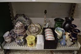 A quantity of decorative china.