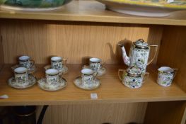 A Noritake coffee service.