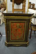 A very good Victorian Boulle pier cabinet with ormolu mounts.