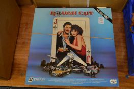 A small quantity of video discs.