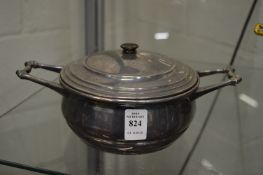 W. A. S. Benson, a white metal tureen and cover.