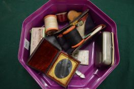 Sewing implements etc.