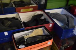 Four pairs of ladies shoes/boots size 38.