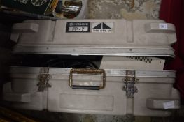 A Hitachi FP-7 professional portable colour camera.