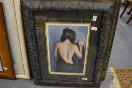 Domingo, three limited edition colour prints depicting female semi nudes together with two other