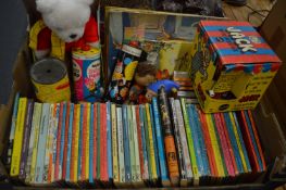 Rupert related items, childrens Ladybird books etc.