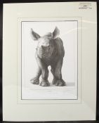 GARY HODGES (b. 1954) BRITISH. Wobbly. Signed. 281/995. Unframed.