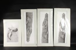 GARY HODGES (b. 1954) BRITISH. Under the Sea, signed, 280/850, Nile Crocodile, signed, 705/1500,