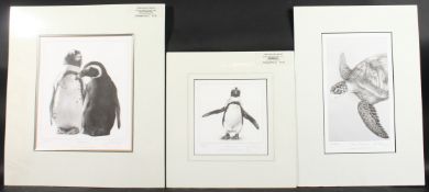 GARY HODGES (b. 1954) BRITISH. Just the Two of Us, signed, 118/995, Queen of Diamonds, signed, 709/