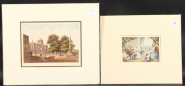 A BAXTER COLOUR PRINT 