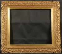 A GILTWOOD PICTURE FRAME Rebate size 22.5ins X 18ins