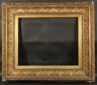 A 6INS WIDE GILTWOOD PICTURE FRAME Rebate size 20ins x 24ins.