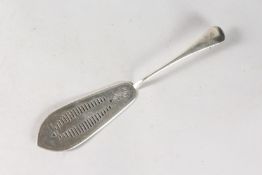 A PIERCED FISH SLICE. London 1908.