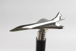 A WALKING STICK with CONCORDE handle.