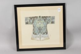 20TH CENTURY CHINESE SCHOOL, a fine study of a design for a court robe, framed and glazed.