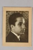 GEORGE VARJAS: PHOTOGRAPH OF KING FAISAL II OF IRAQ (1935-1958): the last king of Iraq, photograph
