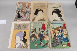 KUNICHIKA TOYOHARA (1835-1900), CHIKANOBU YOUSHU (1838-1912), & YOSHIIKU UTAGAWA (1833-1904):