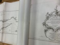 [MAPS] small q. of engr. maps, S. America, S. Domingo, Guinea, etc. unframed (Q).