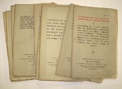 [TURNER, KELMSCOTT PRESS, RUSKIN, etc.]. WARD (William, art dealer), 10 CATALOGUES, numbers 13,