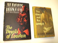 HUXLEY (Aldous) The Devils of London, 8vo, clo., d.w., 1st Edn., L., 1952; The Genius and the
