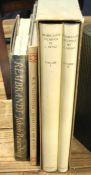 REMBRANDT Etchings, by Munz, 2 vols, 4to, illus., clo., d.w.'s, slipcase, 1st Edn., L., 1952; & 2