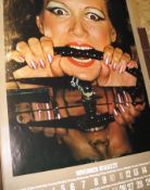 PIRELLI PIN-UP CALENDAR 1973, ringbound large folio with original cardboard posting box; and the