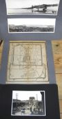 PHOTOGRAPHY, CHINA, group of photographs of Peking, plus city map, c. 1920s/30s, mounted on card