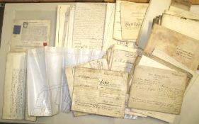 [DOCUMENTS] A collection of deeds and indentures, mainly 19th c. (Q).