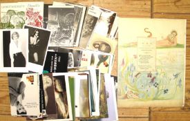 A collection of miscellaneous postcards etc. And 