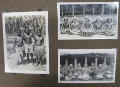 [SAMOA] An album containing 24 photographs of Samoa c. 1935, including many of the native