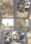 CHINA / photography, group of 5 large photographs of China, circa 1920s, mounted on thick card.