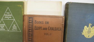 EX-LIBRIS FREDERICK CARTER, 4 vols, of which one has Carter's name in pencil (4).