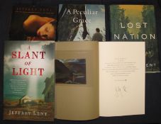 [SIGNED etc.] LENT (Jeffrey) In the Fall, 79/ 200 specially bound in cloth, SIGNED by the author