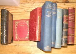 small coll'n of misc. lit., some leather bound (8).