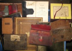BLOTTERS, WALLETS etc., 18th & 19th c. (Q).