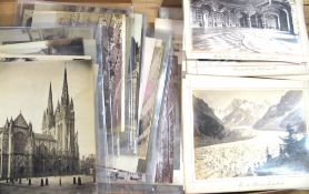 PHOTOGRAPHY, quantity of albumen and silver prints of Europe.