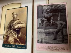 [PHOTOGRAPHS] coll'n of 19th and early 20th c. cabinet or carte-de-visite portraits, nearly all