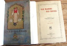 [CANADA / QUEBEC] ROY (P.-G.) Old Manors, Old Houses,...First Series, 4to, col. plates & photo