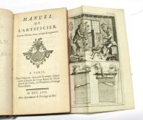 FIREWORKS [PERRINET D'ORVAL (J.C.)] Manuel de l'Artificier, seconde dition, revu, corrige &