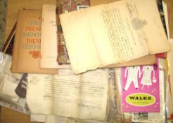 EPHEMERA, BOOKS, etc. (Q).