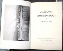 [HONG KONG etc.] cotton (Thomas) Oriental Roundabout, 8vo, photo frontis, copy 214 of unspecified