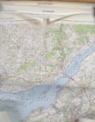 [MAPS] O.S. / M.O.D. Sheet 155, Bristol & Newport, 1966; 2 others (1 War Office, Herefordshire,