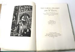 RAVILIOUS (Eric) illustrator: MARLOWE (C.) The Famous Tragedy of the Rich Jew of Malta, 4to, illus.,