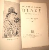 [BLAKE] WILSON (Mona) Life of William Blake, 4to, illus, numbered 59/1480 copies, quarter vellum,