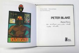 [PETER BLAKE] VAIZEY (Marina) Peter Blake, SIGNED with inscription, h.b., Chicago: Academy