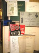 A box of miscellaneous books and a folder of receipts, etc. (1 box)