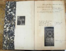 [WEAVING] ms. & photographic copy, by Evenilda Irwin, ca. 1939 of the original ms. 