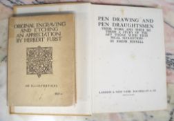 [ART HISTORY / THEORY / PRACTICE] RENNELL (J.) Pen Drawing and Pen Draughtsmanship, lge 4to, illus.,