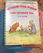 [CHILDREN'S BOOKS] MILNE (A. A.) Winnie-the-Pooh and Eeyore's Tail, 4to ringbound pop-up book (one