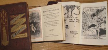 ERCKMANN-CHATRIAN (M. M.) Story of a Peasant (1792), 8vo, clo., L., n.d.; & 2 other vols (3).